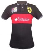 Camisa Ferrari Polo Preta MOD:71067