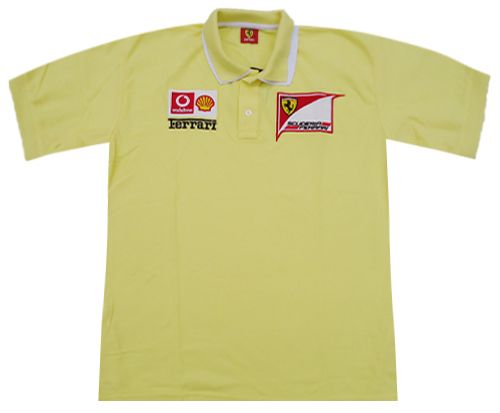 Camisa Polo Ferrari Amarela MOD:70644