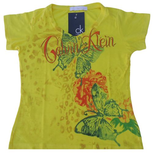 Camisa Calvin Klein Feminina Gola V MOD:70823