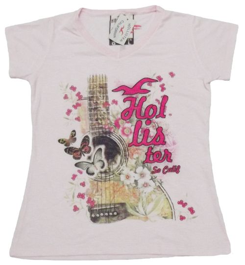 Camisa Hollister Feminina Gola V MOD:70842