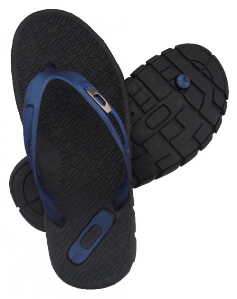 Chinelo Oakley Preto e Azul MOD:30121