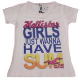 Camisa Hollister Feminina Gola V MOD:70857