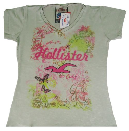 Camisa Hollister Feminina Gola V MOD:70795