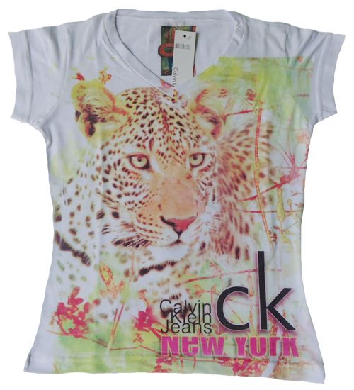 Camisa Calvin Klein Feminina Gola V MOD:70820